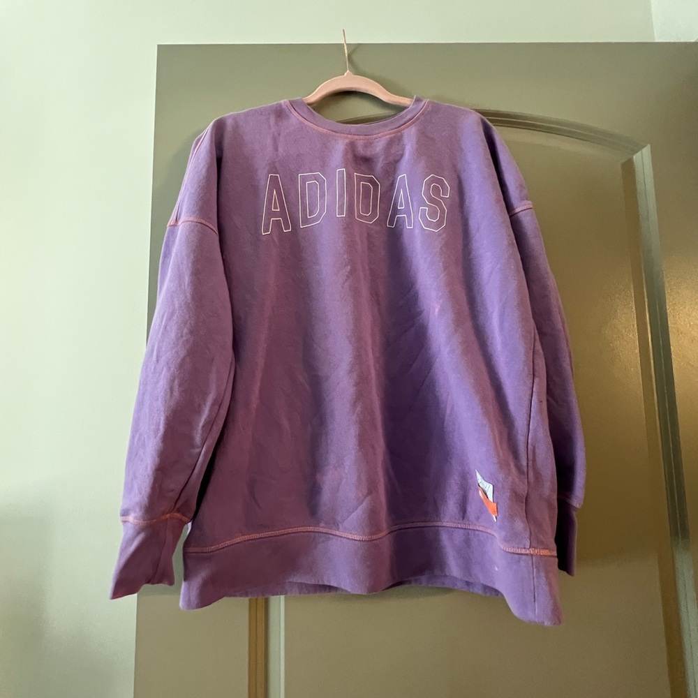 Adidas Purple Sweatshirt